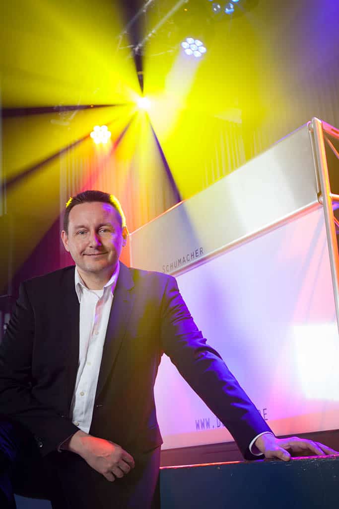 Doc M mit Licht Portraitfoto